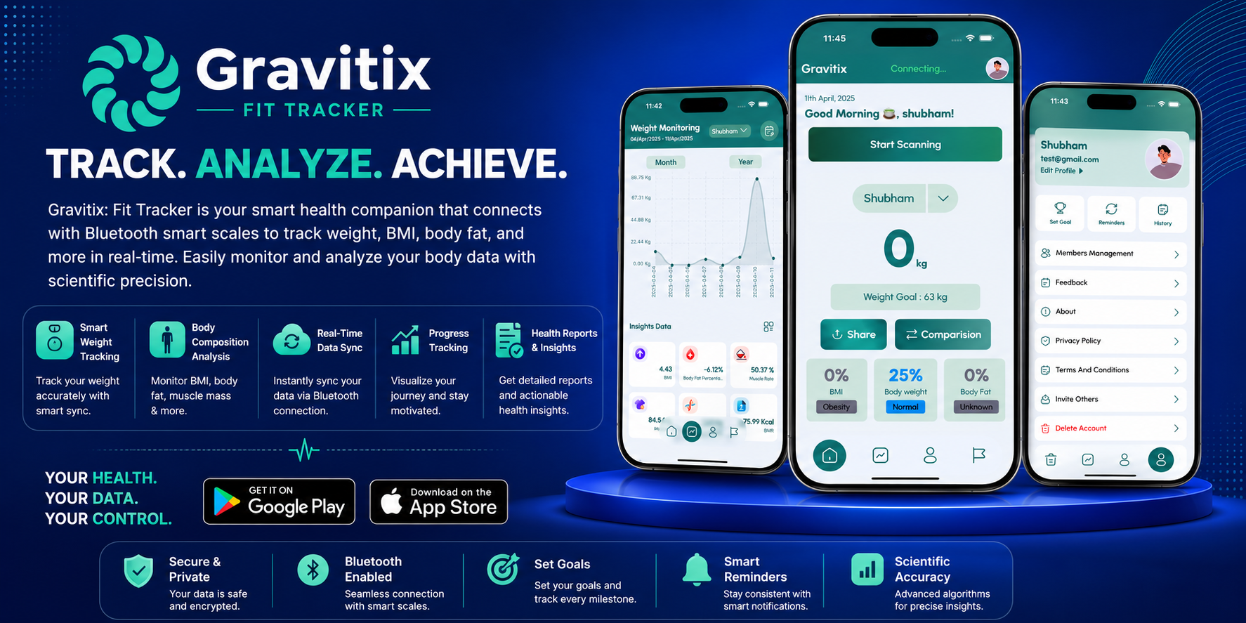 Gravitix: Fit Tracker
