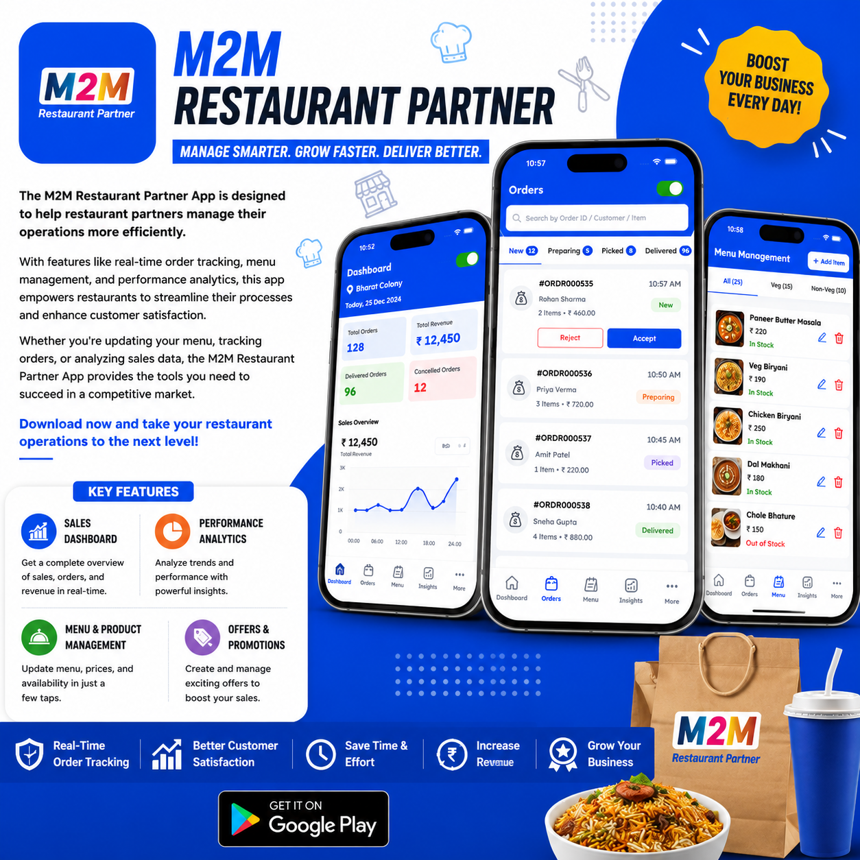 M2M Restaurant Partner